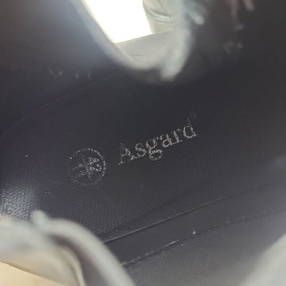 Asgard Boots Womens Size 11 Black Chelsea Rain Ankle Waterproof Slip On Rubber - Picture 10 of 10